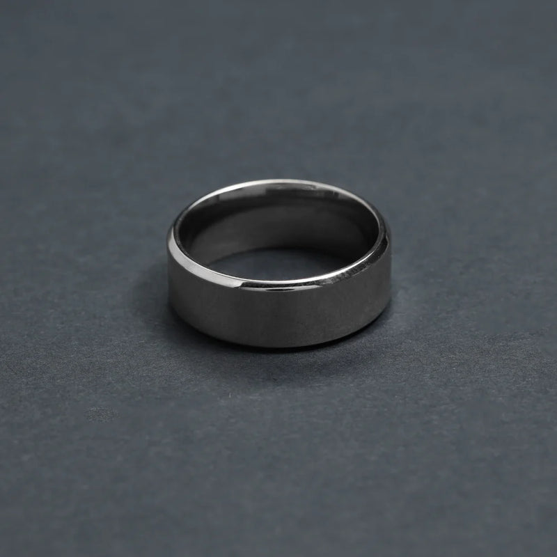 Partnerringe Silberring unsiex Ring Größe 6-13 aus Edelstahl