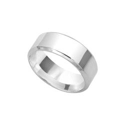 Partnerringe Silberring unsiex Ring Größe 6-13 aus Edelstahl